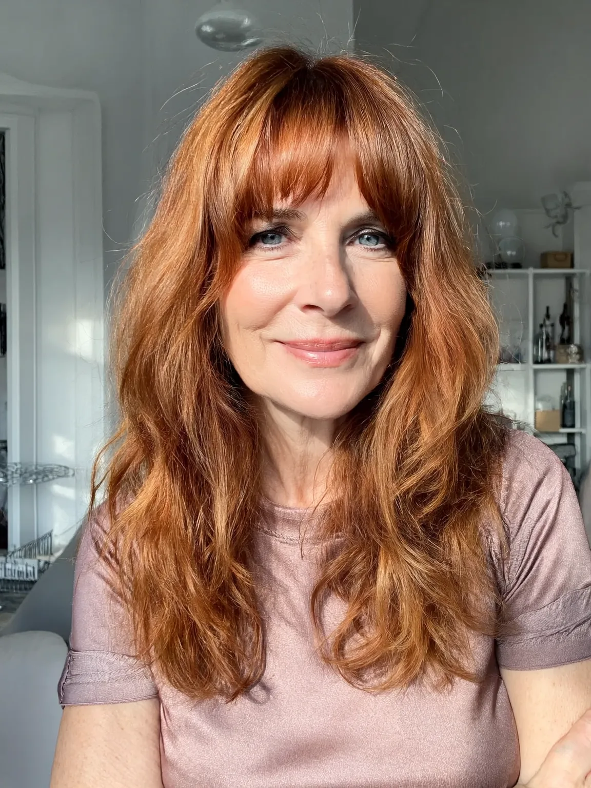 50 Stunning Blunt Bangs Hairstyles for Women Over 50 That Genuinely Take Years Off